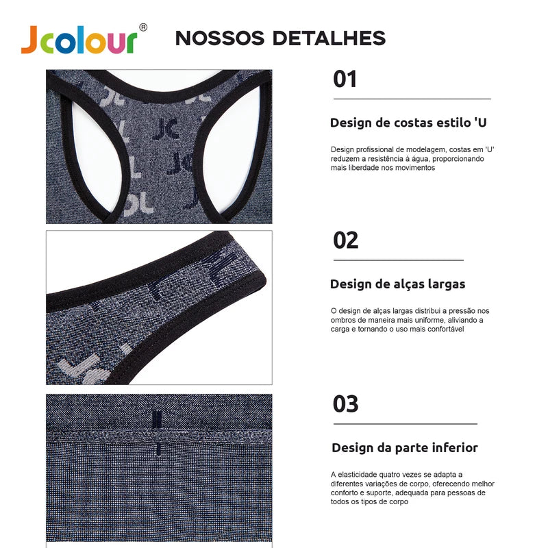 Conjunto PowerFit 2 em 1 – Top + Shorts Legging para Treinos com Estilo