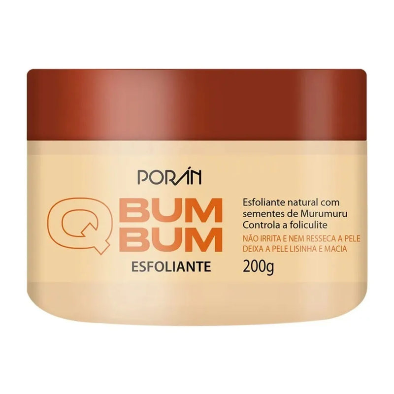 Esfoliante Corporal Vegano Q Bum Bum – Pele Renovada e Toque Aveludado