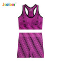 Conjunto PowerFit 2 em 1 – Top + Shorts Legging para Treinos com Estilo